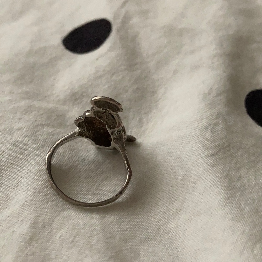 Sterling Silver Leaping Frog Ring - image 6